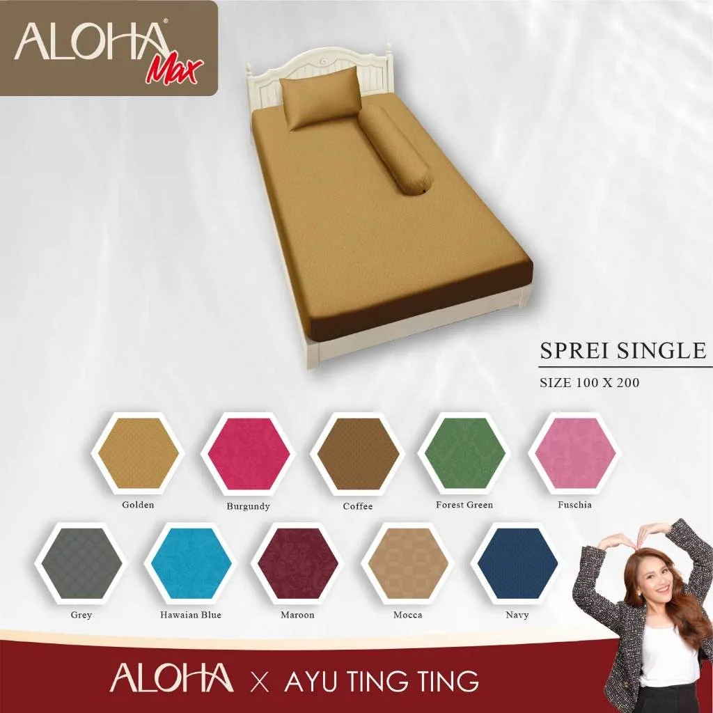 Aloha Max x Ayu Ting Ting — Sprei Single