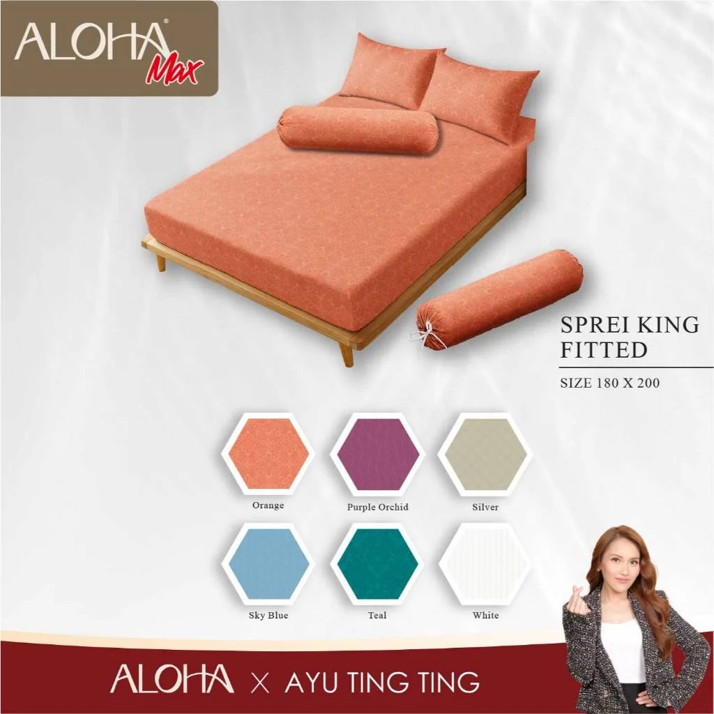 Aloha Max x Ayu Ting Ting — Sprei King