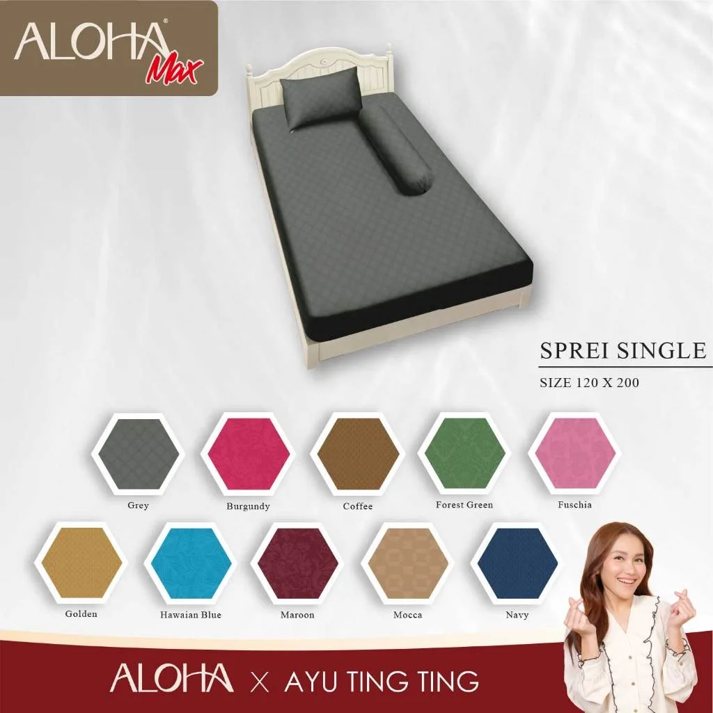 Aloha Max x Ayu Ting Ting — Sprei Single